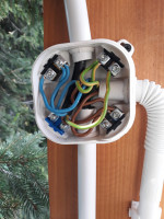 Connecting Cable from House to Gazebo: Socket to Switch to LED Lighting Installation