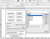 Excel magazine for the club - A simple warehouse program is needed