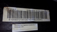 Whirlpool WIC3C22P dishwasher - error H shortly after program start.
