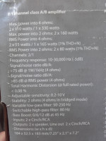 Blaupunkt EMA 255 w domu jako końcowa mocy pod 2x KODA CV20S