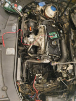 VW Passat b5 1.9 BLS: Camshaft Sensor G40 Error, Heavy Smoke, 00833 Code - Clutch Replacement