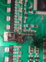 Beko DFN28330W - Identyfikacja spalonego elementu z programatora zmywarki