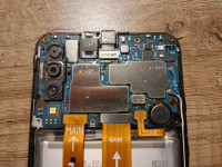 Samsung A50 nie ładuje się - wymiana baterii i gniazda USB nie pomogła, ikona temperatury