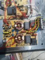 Samsung NZ64H37070K - płyta po włączeniu brzęczy i błąd E2