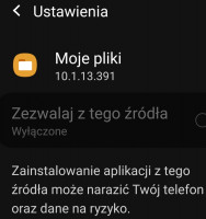 Samsung Galaxy A40 - nie można zainstalować aplikacji