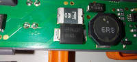 Servo drive Blum 24V podłączone do 220V: jakie części zamienne wymienić? [Zdjęcia załączone]