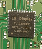 DELL P2219H - Brak treści na matrycy LCD, podświetlenie działa.