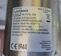 Lampa solarna z czujnikiem ruchu z Lidla przestała świecić