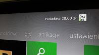 Xbox 360 - problem z pobraniem gry po doładowaniu konta za 20 zł