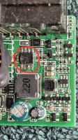 Identifying Burnt-out IC Symbol on 7010B China Radio Circuit Board