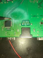 PS4 - Wymiana przepalonego rezystora, brakujący drugi rezystor