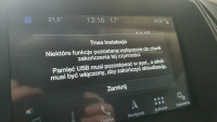 Ford Sync 3 - Komunikat o trwającej aktualizacji mimo zakończonej instalacji map