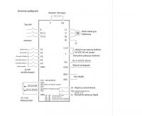 Podłączenie i programowanie falownika EMBIA 0,75KW 4A z uruchomieniem maszyny za pomocą stycznika