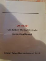 Podłączenie do zasilania sterownika konduktometra: faza i masa