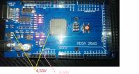 Mega 2560 r3 - napięcie 4V zamiast 5V, możliwy spalony stabilizator