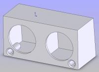 Pomoc w budowie obudowy do 2 głośników niskotonowych
