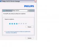 MP3 Philips SA2115/02 nie można uruchomić