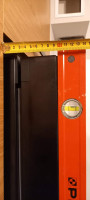 Samsung Side by Side Refrigerator - Leveling the refrigerator