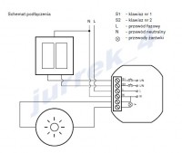 Proxi RB D1S2 - How to connect a wireless dimmer in an old installation?