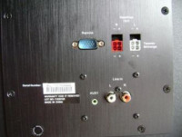 Subwoofer Corsair SP2500 - uruchomienie bez pilota: Pinout i połączenia na płytce drukowanej