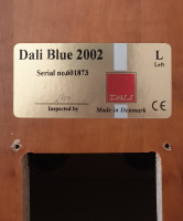 Dali Blue 2002 - modding zwrotnicy, klejenie cewki, naklejki