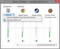 Audiotrak MAYA U5 brak nagłośnienia w systemie 5.1