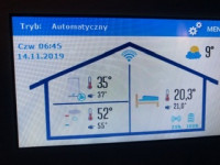 Termet ECOCONDENS GOLD PLUS + ROUND with Wi-Fi - Open-Therm - connected incorrec