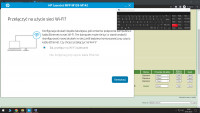 HP LaserJet M140w WiFi - Instalacja oprogramowania, białe pole - Nie można zainstalować