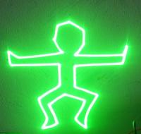 Projektor laserowy DIY – modyfikacje: minigłośnik do odchyleń, lekkie lustro, silnik