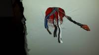 Single Light Switch: Connecting 3 Cables (Blue, Black, Red) in Two Rooms with IKEA Lamps