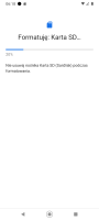 Motorola E7 Plus formatuje kartę SD cały czas "NIEOBSŁUGIWANA"