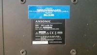 ANSONIC 24 TFT LCD TV Flash Dump: HK-7050-CI-V3.04B, Panel Number: M236H1-L01 REV. C1