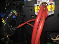 Peugeot 206 '98 nie kręci, słychać pyk - spalony kabel pod kierownicą