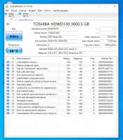 Dysk Toshiba HDWD130 3TB - Uszkodzona struktura RAW, odzyskiwanie danych, Windows 10