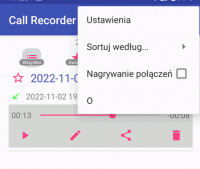 Recording of telephone conversations (android) - no voice of the interlocutor
