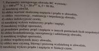 Zadanie Elektrotechnika RLC - chwilowe, liczby zespolone :(