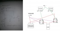 Wiper Motor System Connection with Left-Right Switch and Two Limit Switches