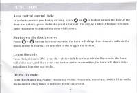 Alarm z Allegro, instrukcja, wyjścia na siłowniki zamka.