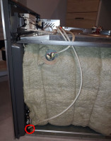 Amica EB521BA Oven - Reset, beep, return to normal when cables are disconnected.