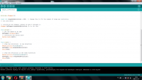 Program do sterowania silnikiem krokowym na Arduino.