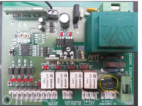 What capacitor for the gate controller after a power surge?