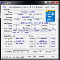 OC I5 4690k oraz OC RAM na płycie Gigabyte GA-Z97-HD3