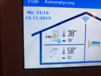 Termet ECOCONDENS GOLD PLUS + ROUND with Wi-Fi - Open-Therm - connected incorrec