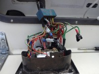 Volvo Penta md5a - klasyczny układ kontrolek temperatury, ładowania i ciśnienia