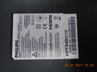 Philips 43PFS4001/12 Broken LCD: TP.MS3463S.PC821 Board, K430WD9-LA330A4 Panel Info
