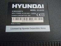 HYUNDAI 32LE-R D K.B CV9202H-DPW LED TV: Main Board, BDL315BA04, T-Con C320AN02S4LV 01 & SPI W25Q32