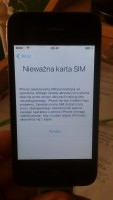 Iphone 4s, nieprawidłowo "odblokowany" simlock ?