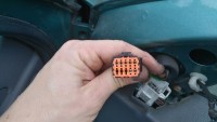 Adapter złączy do elektrycznego lusterka Peugeot 206 - różne złącza