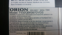 Orion TV32QBK997DVDS - SPI Firmware