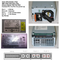 Artesyn 7001138 power supply, foil inside the power supply, connection, a few questions